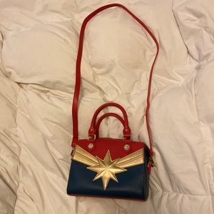 Captain Marvel Loungefly purse